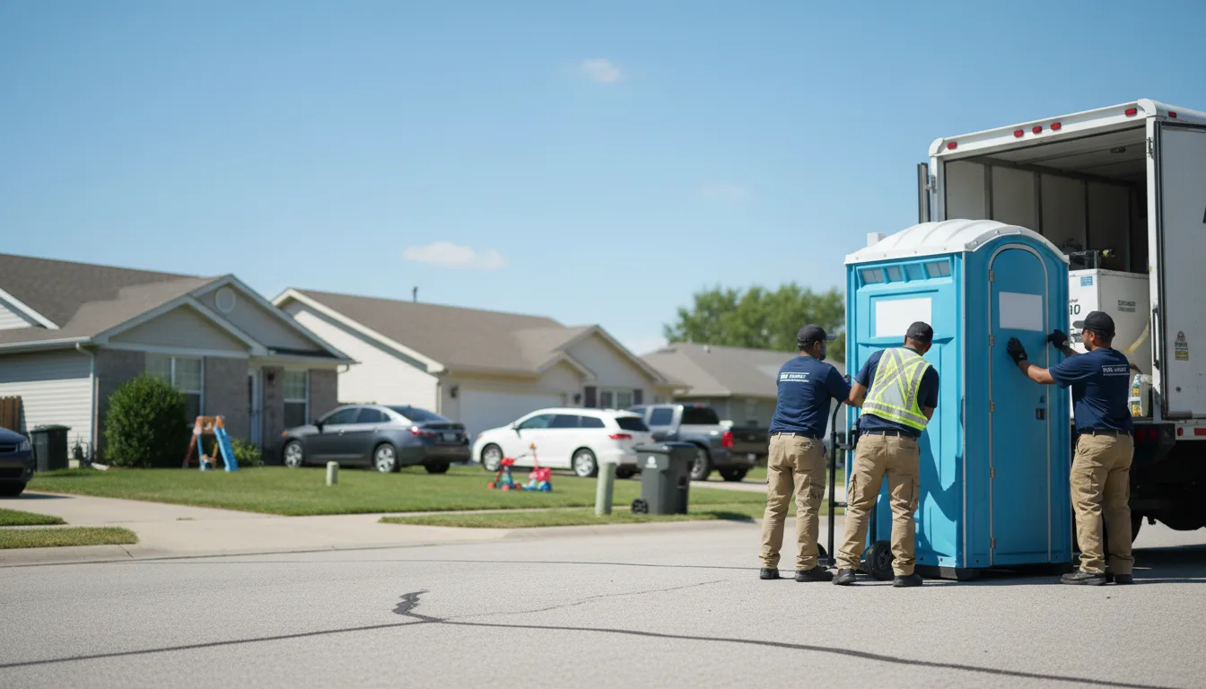 Standard Porta Potty Rentals in Metcalf, IL near me